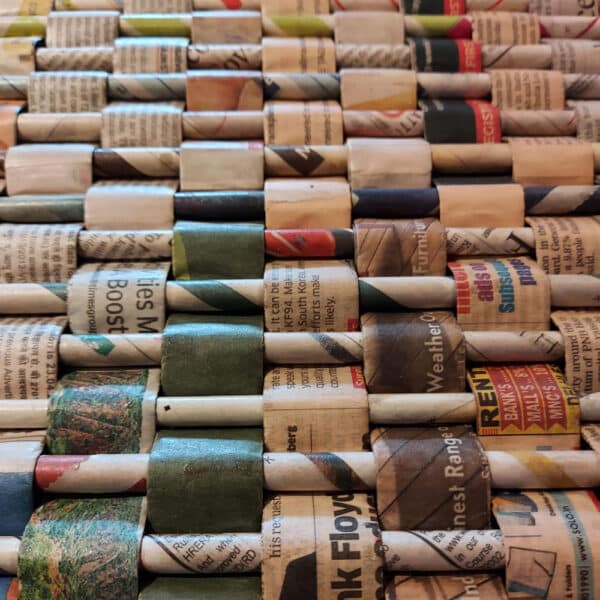 PWTA021-Paper-Upcycled-Table-Runner-3 Handcrafted Paper Natural Table Runner