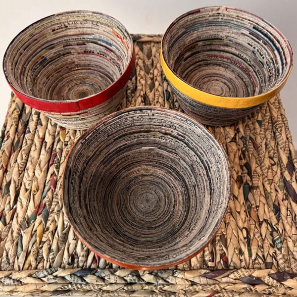 PWTA022-Upcycled-Paper-Bowls-1 Upcycled and Handcrafted Natural Paper Bowls