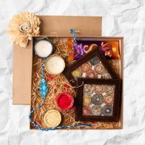 eco friendly feather rakhi