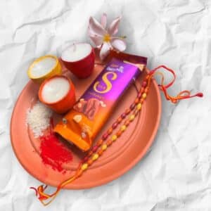 eco friendly paper beads rakhi