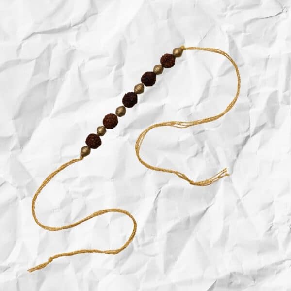 organic eco friendly rudraksh rakhi