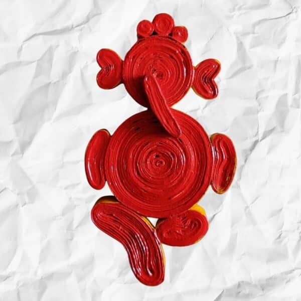 Paper Ganesh Magnet