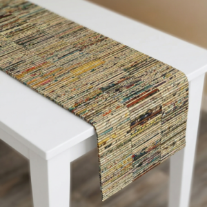 Paper Wings Elegant Earth Table Runner