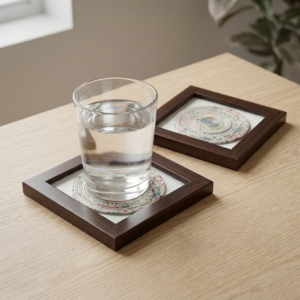 Paper Wings Earth Kind Coasters