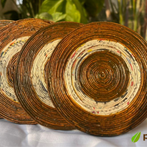 Paper Wings Eco Friendly Brown Coasters